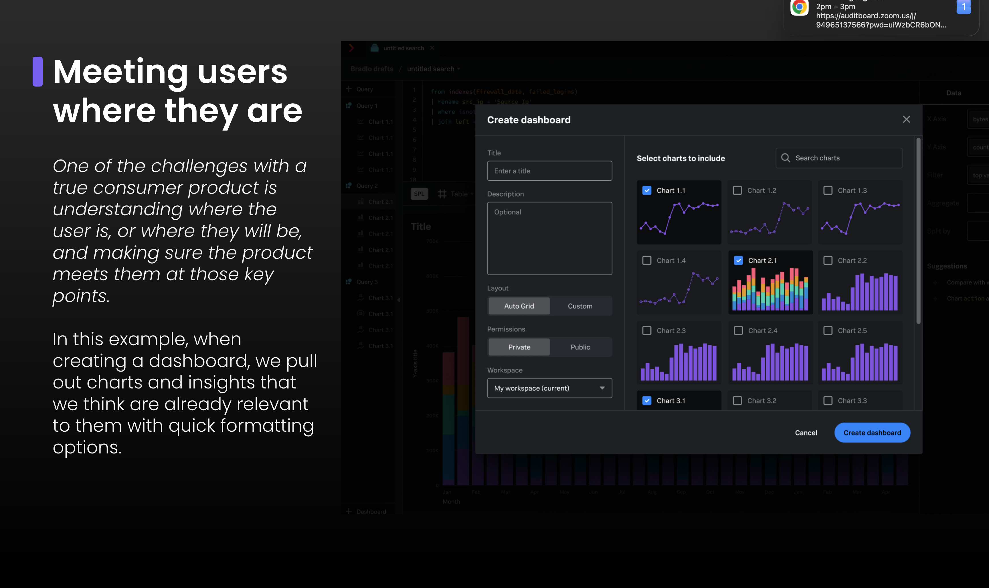 Splunk Dashboards screenshot